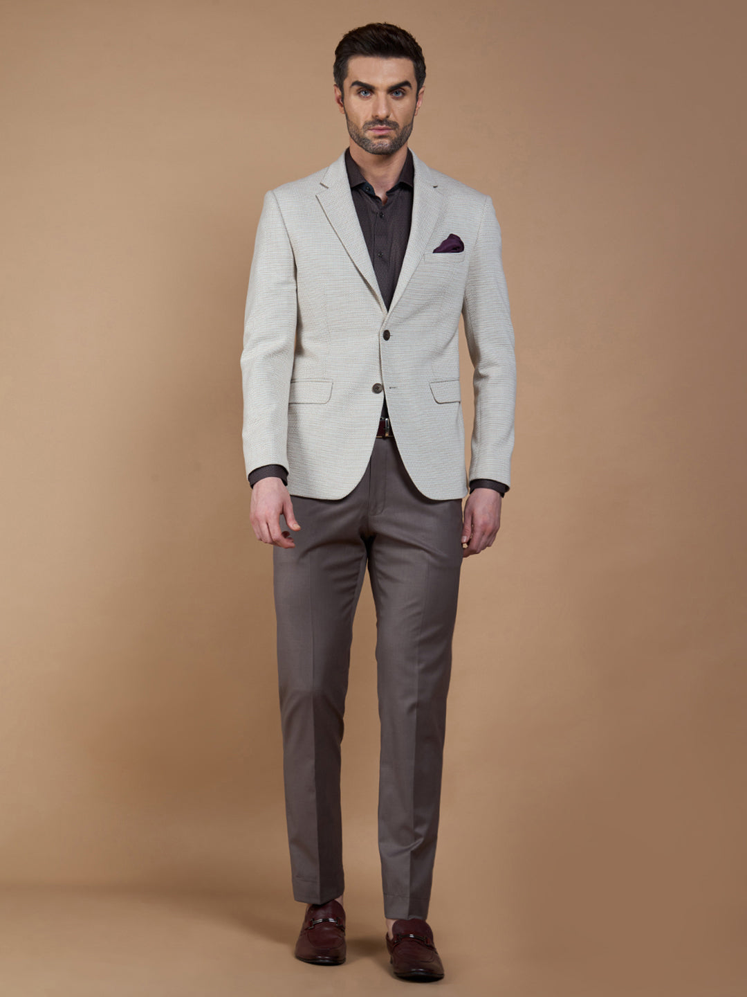 Full Sleeve Textured Jacket