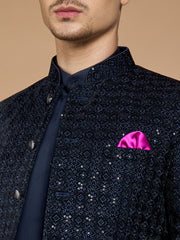 Mandarin Collar Bandhgala