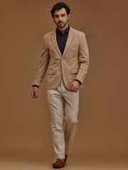 Full Sleeve Dark Beige Jacket