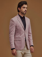 Full Sleeve Peach Pink Jacket