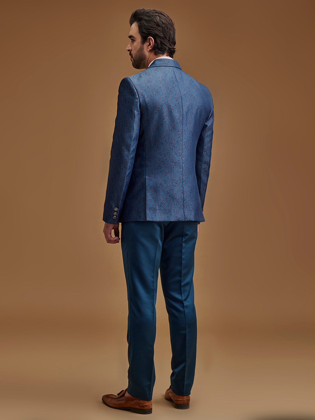 Single Breasted Rama Paisley Suit