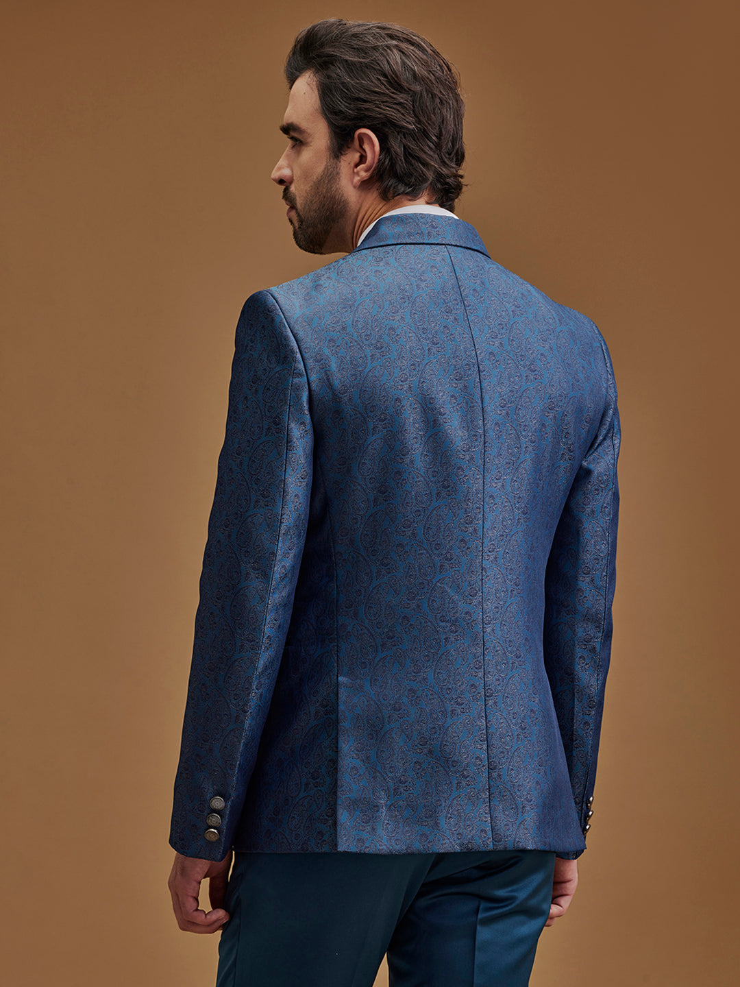 Single Breasted Rama Paisley Suit