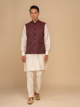 Men Maroon Bundi