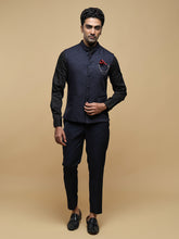 Men Blue Bundi