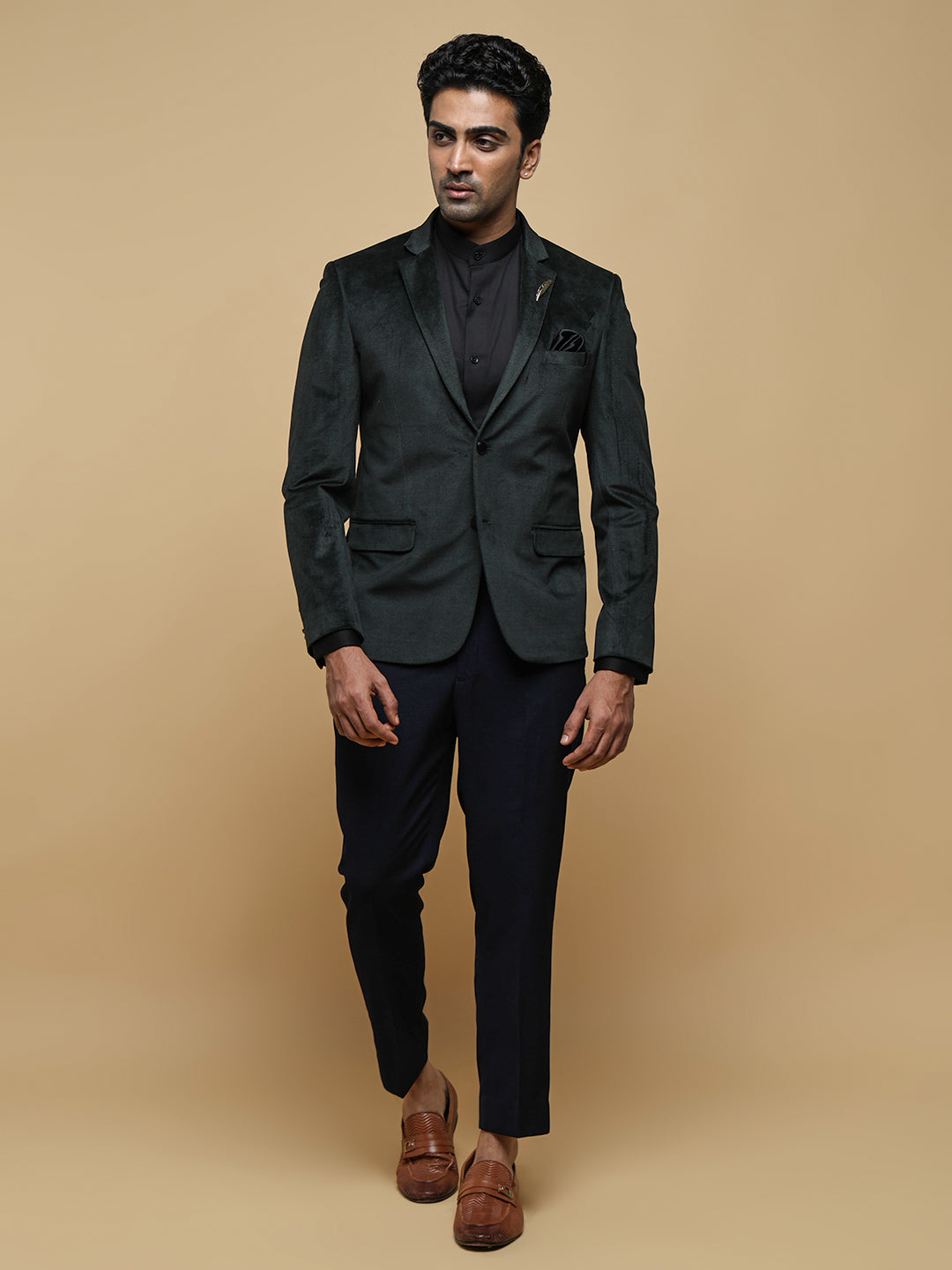 Men’s Notch Collar Jacket