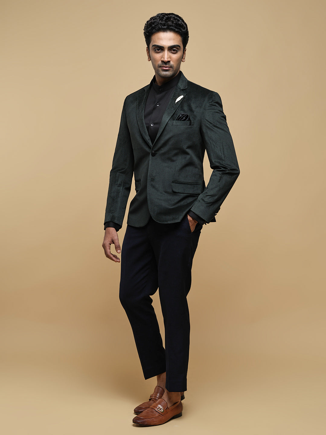 Men’s Notch Collar Jacket