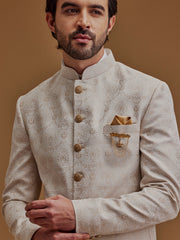 Printed Indo Western Bandhgala