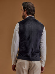 Solid Velvet Bundi