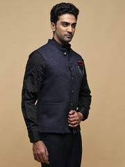 Men Blue Bundi