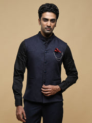 Men Blue Bundi