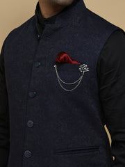Men Blue Bundi